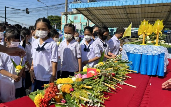 วันที่ 2 มิถุนายน 2566  โรงเรียนเทศบาล1(เกริกกฤตยาอุปถัมภ์)  ดำเนินกิจกรรมวันวิสาขบูชา ตรงกับวันที่3 มิถุนายน 2566 ประจำปีการศึกษา2566